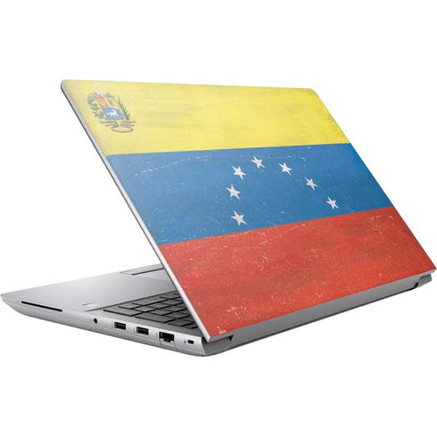 Venezuela Flag Distressed HP ZBook Fury 16 G10 Skin